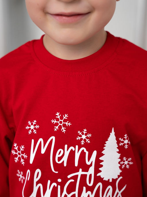 Новогодняя пижама из 100% хлопка