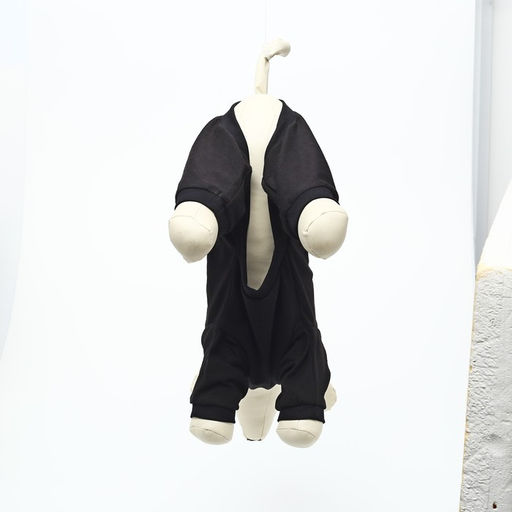 Костюм однотонный чёрный, M (ДС 34, ОШ 34-36, ОГ 51-55) - Пушистое счастье фото 5