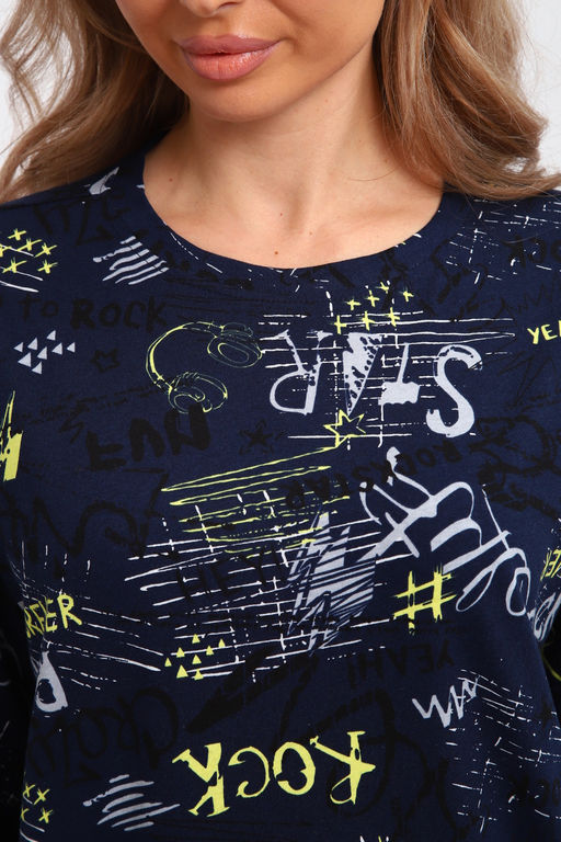 Платье-туника на клепках ТПК-01