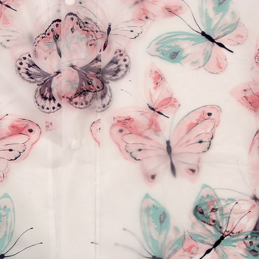 Дождевик детский Бабочки, рост 125-155 см - Funny toys фото 4