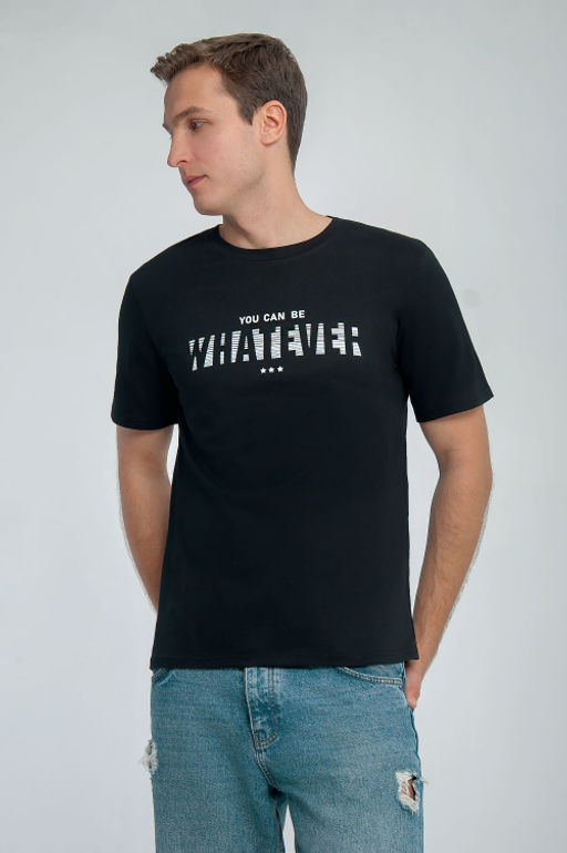 Арт. 67116 Футболка мужская 48-56 (5 шт) Цвет:черный - Идеал фото 6