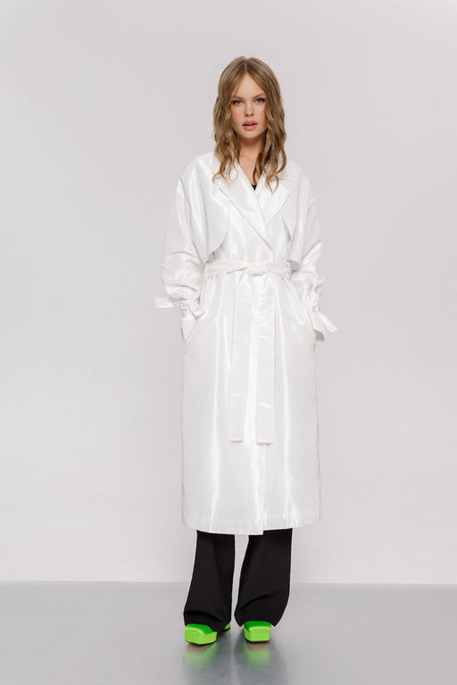 Пальто Pirs 4109 белый  фото 4