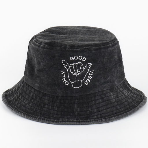 Панама Good vibes, джинса, р-р 56