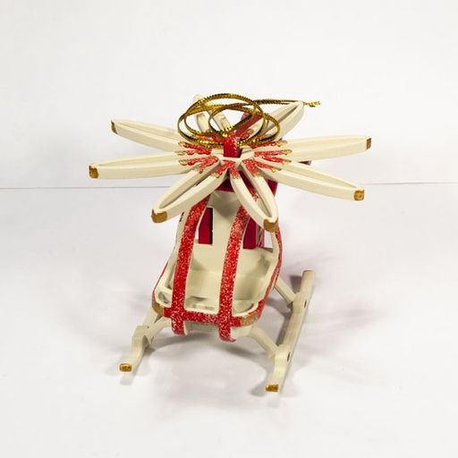 Вертолет малый 3020 White Cabin - Idh фото 5