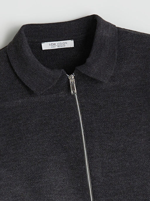 G?mlek Yaka Erkek ?ocuk Triko H?rka