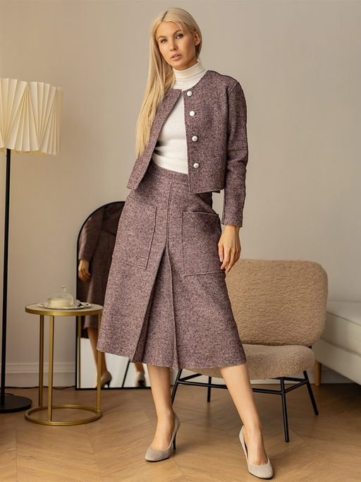 валяная шерсть юбка - Волтри фото 12