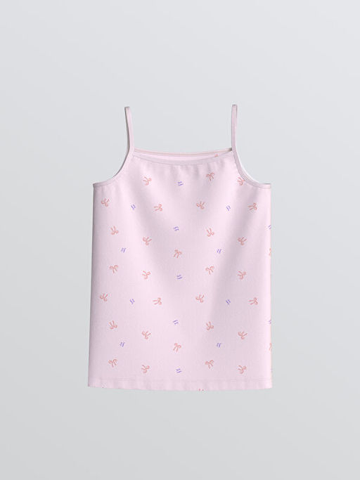 Kalp Desenli K?z ?ocuk Atlet 2li