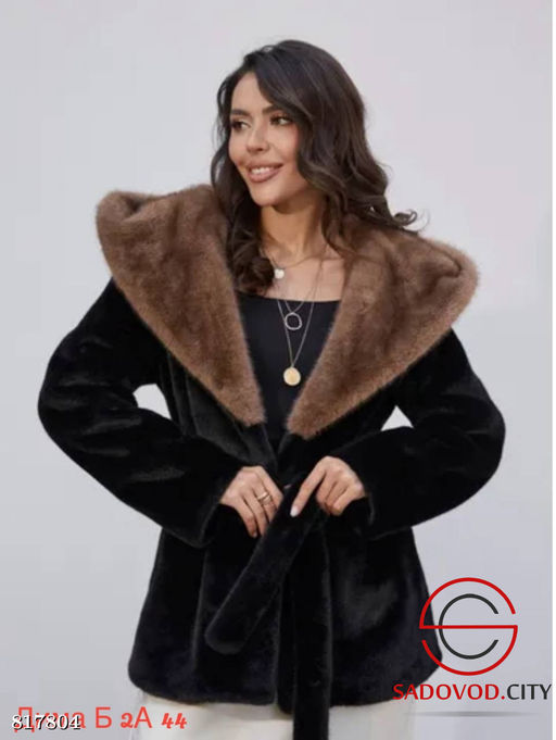 Шуба женская из искусственного меха