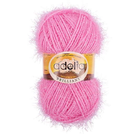 Пряжа ADELIA BRILLIANT 100% полиэстер 10 шт. х 50 г 90 м  5 м