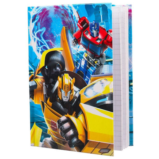 Блокнот А6, 40 листов в твёрдой обложке, Трансформеры - Hasbro фото 3