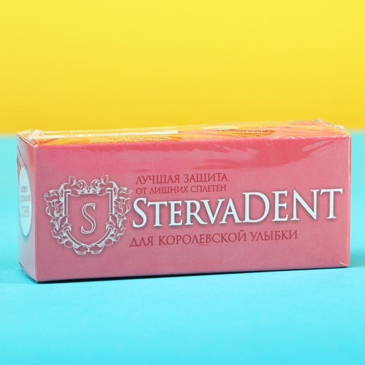 Жевательная резинка StervaDENT, вкус: тутти-фрутти, 48 г., 13 шт - Simaland фото 4