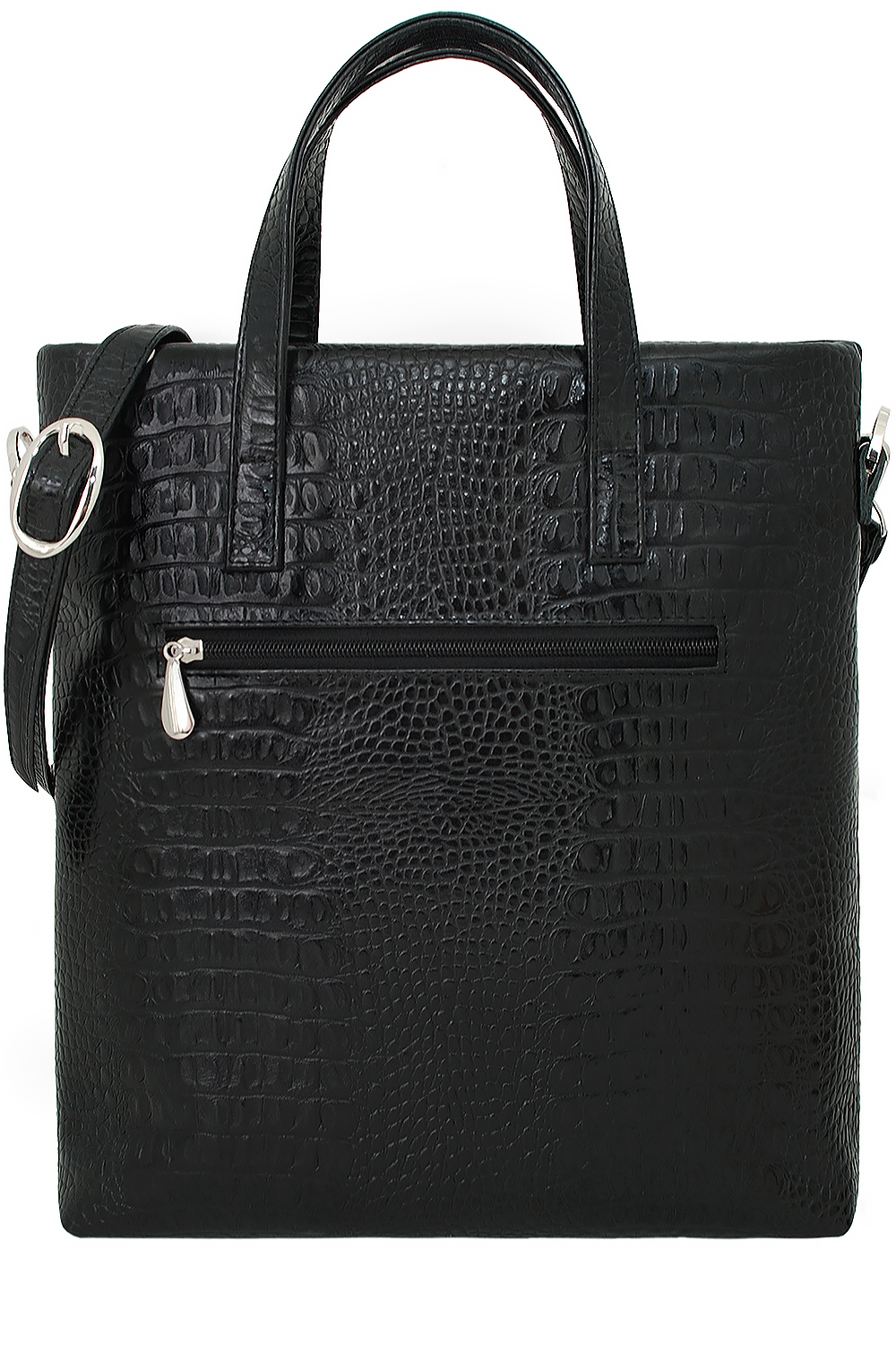 Сумка с аппликацией ДС-220-176 черный - Protege фото 5