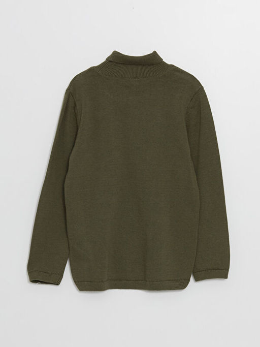 Bal?k?? Yaka Erkek Bebek Triko Kazak - Waikiki фото 3