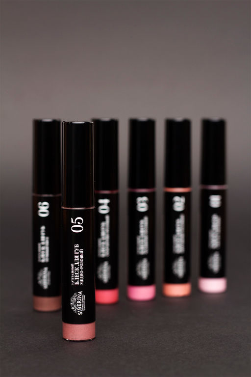 Блеск для губ 05 Медно-розовый SIBERINA