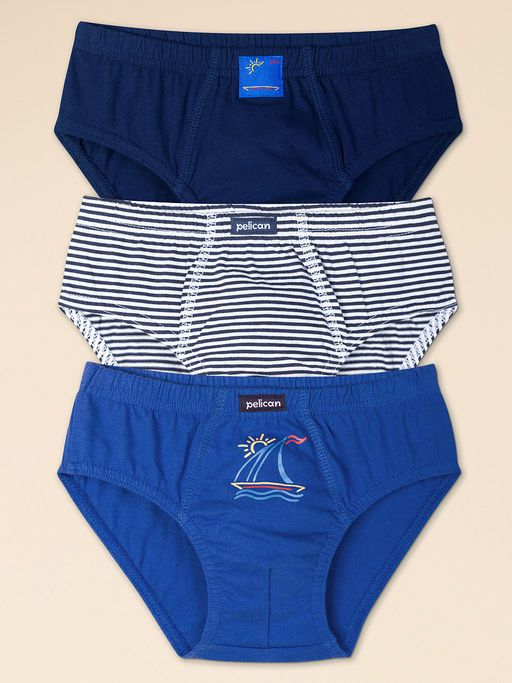 BULB3354(3шт. в упаковке) Трусы для мальчиков
