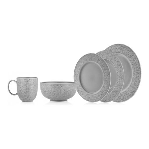 Тарелка десертная Walmer Niagara, 20 см, цвет серый  фото 2