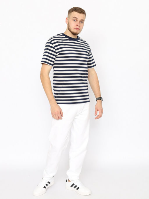 CRB wear/CWSM 60368-41 Футболка мужская,темно-синий/Ex.Cherubino  фото 2