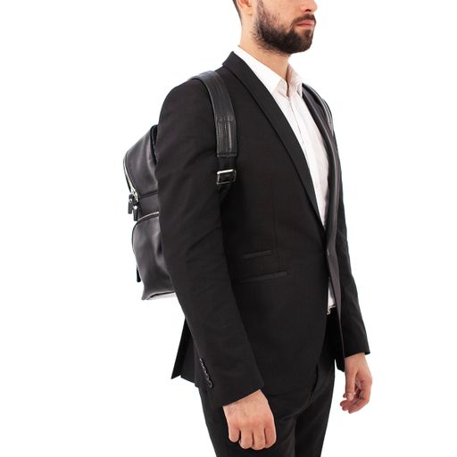 Кожаный рюкзак Arlington Black - Lakestone фото 8