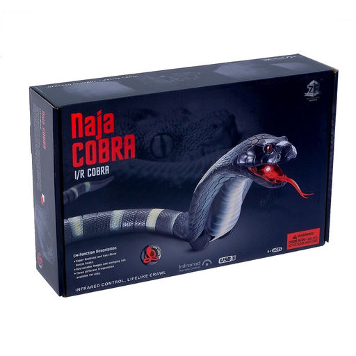 Змея радиоуправляемая Королевская кобра, работает от аккумулятора - Woow toys фото 8