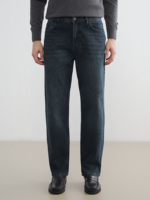 745 Baggy Fit Erkek Jean Pantolon