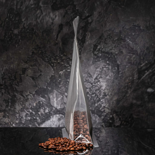 Цена за 50 шт. Пакет прозрачный с ручкой, 35×30×4 см