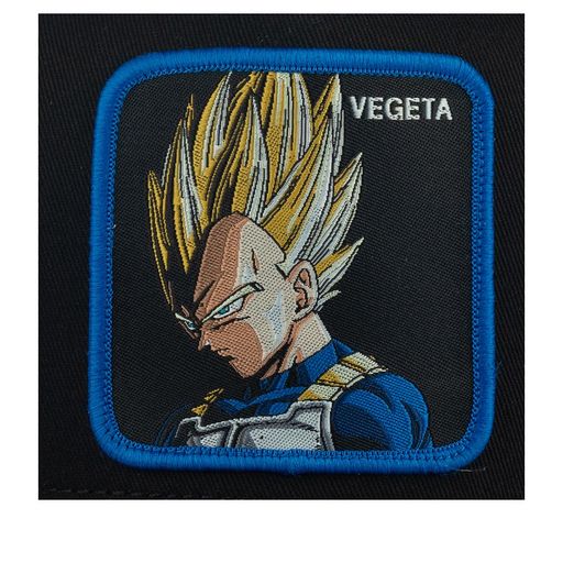 Детская бейсболка CAPSLAB арт. CL/DBZ/3/VE3 Junior Dragon Ball Vegeta Saiyan (черный / синий)
