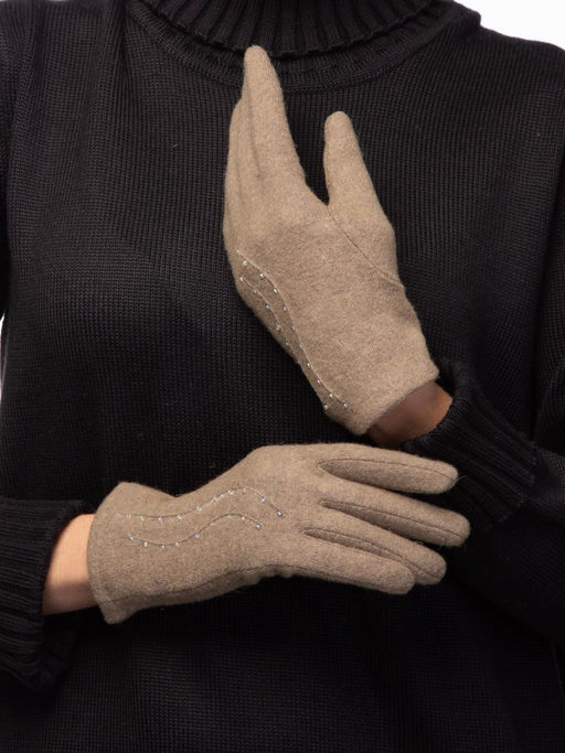 Перчатки жен Labbra LB-PH-75 taupe