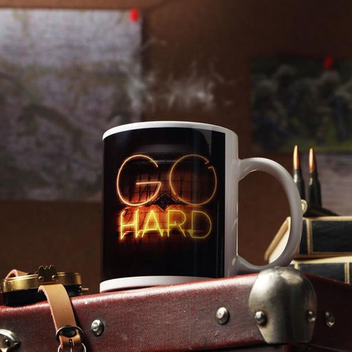 Кружка С 23 февраля. Go Hard, с нанесением - Дарим Красиво фото 3