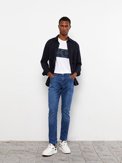750 Slim Fit Erkek Jean Pantolon
