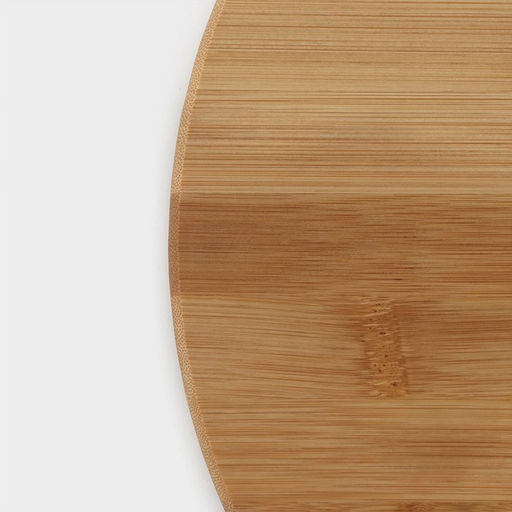 Блюдо для подачи вращающееся Доляна Striata, d=28 см, бамбук  фото 7