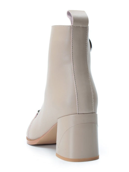 01-PCT167-3 BEIGE Ботинки демисезонные женские - No name фото 7