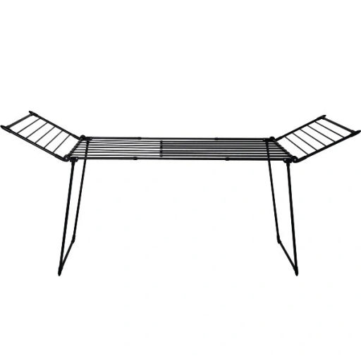 Сушилка для белья, раздвижная, 183-260*60*108 см, мах 20 кг, цвет черный