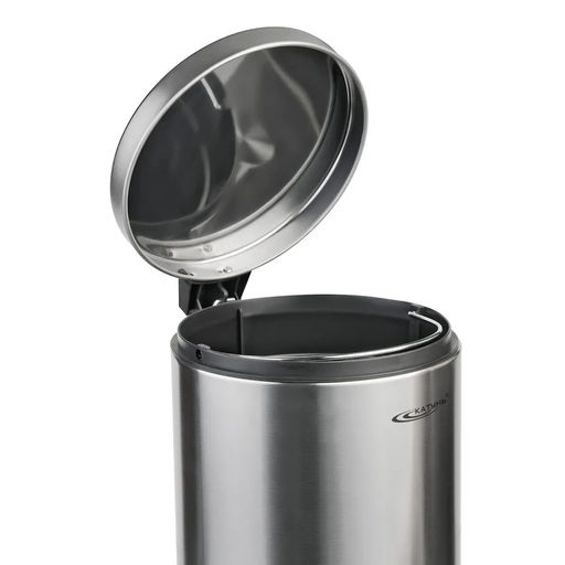 Контейнер д/мусора 12,0л. круг с педалью нерж., без доводчика арт. КТ-88-12С-БД Катунь