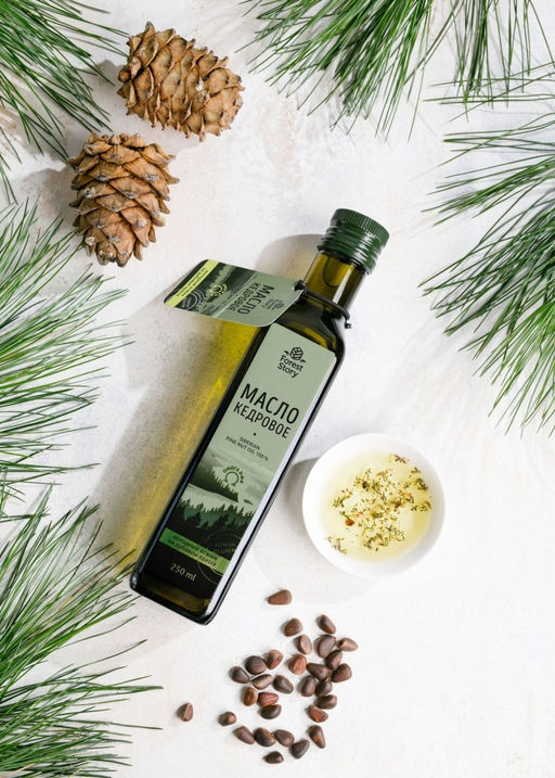 Кедровое масло Forest Story, 250 мл - Сибирский кедр фото 4