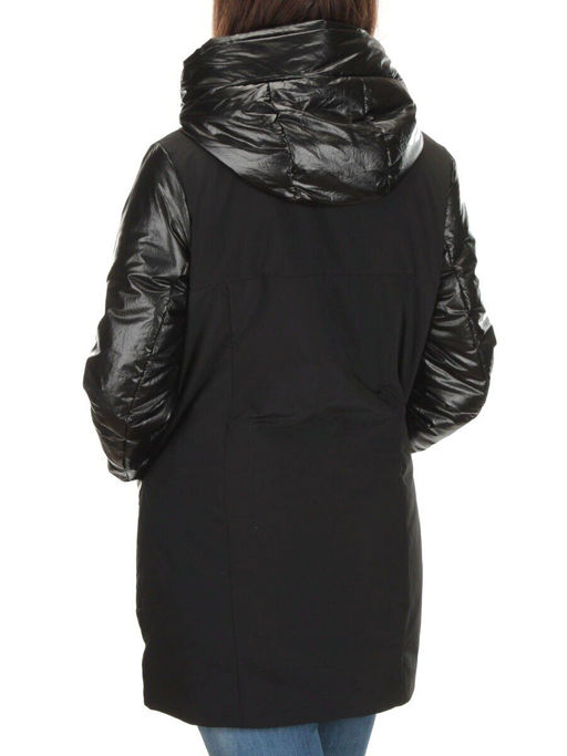 BM-926 BLACK Куртка демисезонная женская (100 гр. синтепон)