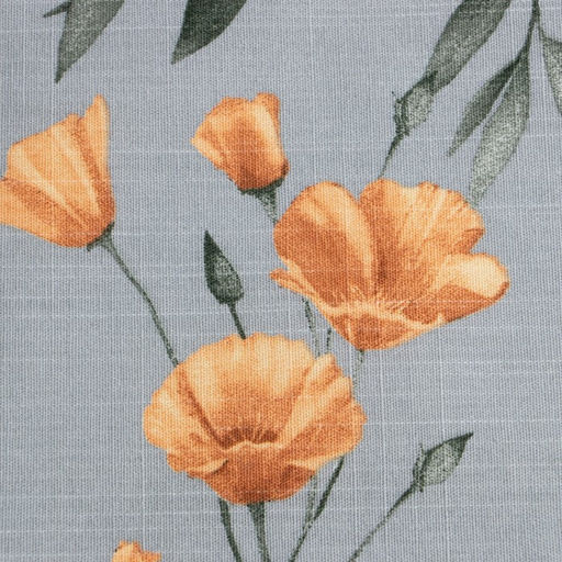 Скатерть Этель Yellow poppies 149×180 см, 100% хлопок, репс 210 г/м²
