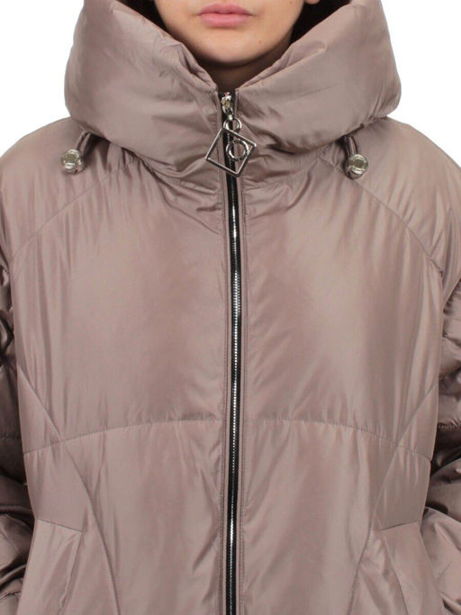 118 LILAC/BEIGE Пальто зимнее женское (холлофайбер 200 гр.)