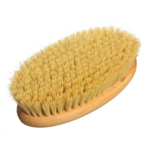 Kristaller Щётка для сухого массажа на ручке, щетина кабан, 215 пучков  фото 13