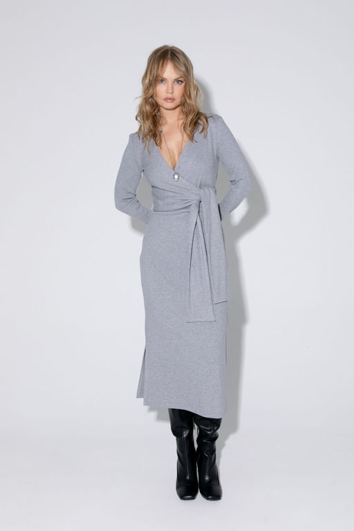 Платье Pirs 5447 серый фото 4