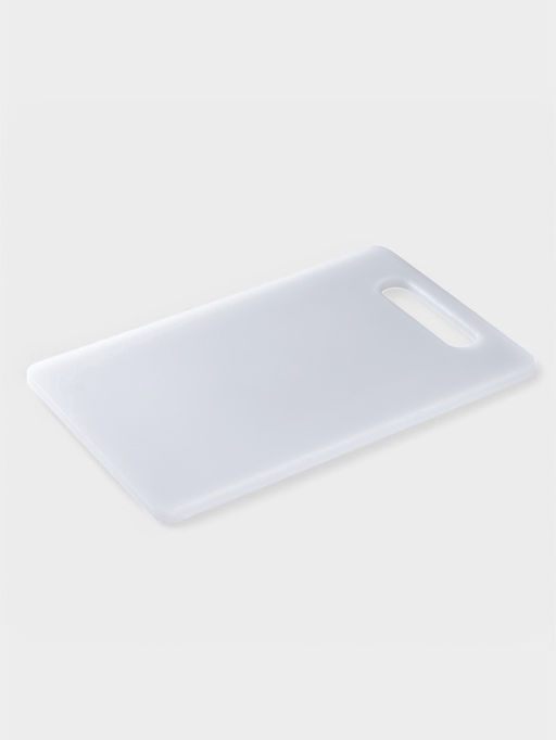 Доска разделочная Доляна «Бастерн», пластик PP, 37×23×0.9 см, белая