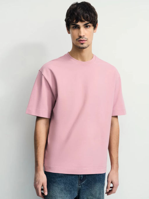 Футболка oversize из 100% хлопка / Zarina  фото 3