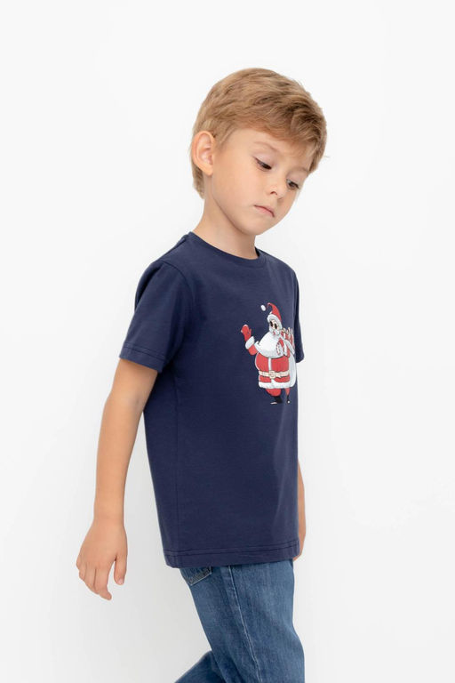 Crockid _ К 302280-1/морской синий фуфайка дет