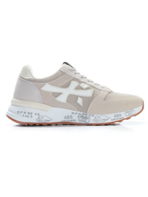 05-6026-209 BEIGE/GRAY Кроссовки женские (искусственные материалы) - No name фото 9