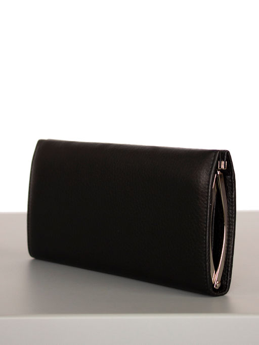 LACCOMA кошелек LA-1096-черный натуральная кожа