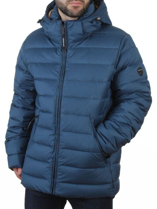 6001 BLUE Куртка мужская зимняя (200 гр. холлофайбер)