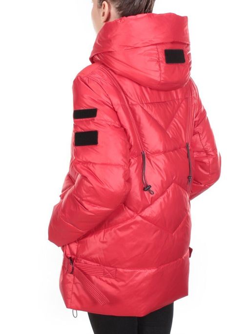 8912 RED Куртка зимняя женская CORUSKY (200 гр. холлофайбера) - Fashion фото 4