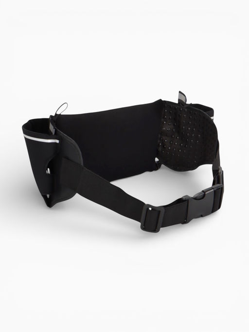 Сумка поясная туристическая, влагозащитная, 52×13 см, черная