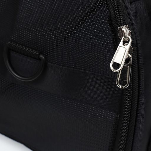 Сумка-переноска сетчатая, 48 х 26 х 31 см, черная - Пижон фото 7