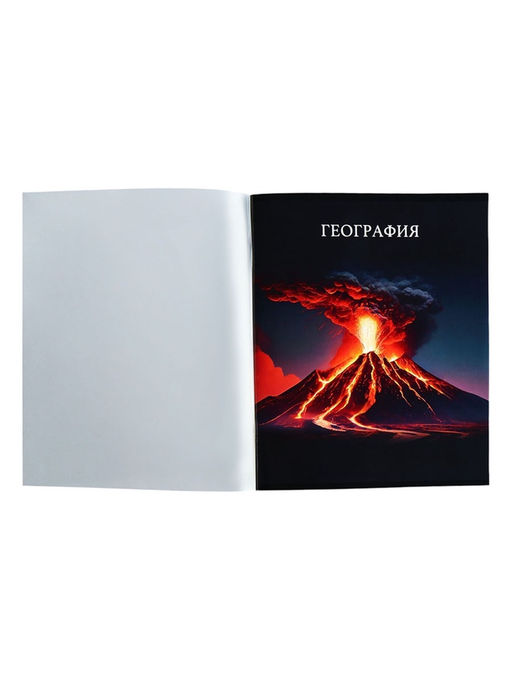 Цена за 3 шт. Тетрадь предметная, 48 листов в клетку, Calligrata TOP «Школьный стиль», География