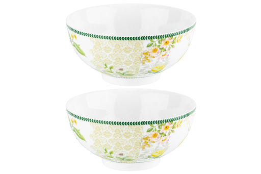 Набор 2 салатников 15*15*7 см 700 мл Лимоны NEW BONE CHINA - Elan gallery фото 6